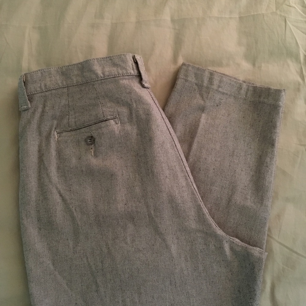 LEE CASUAL GRAY WOVEN PANTS